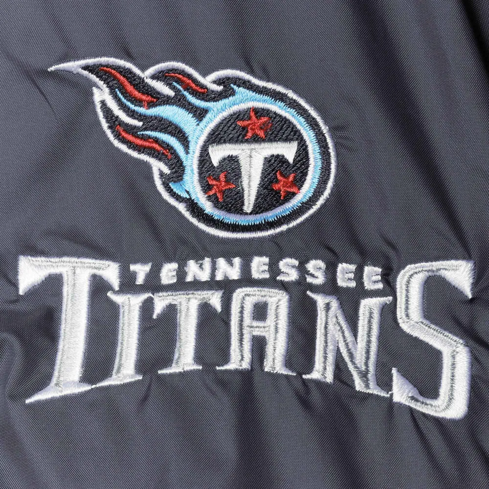 Dunbrooke Navy Tennessee Titans Logo Legacy Stadium Veste entièrement zippée pour homme