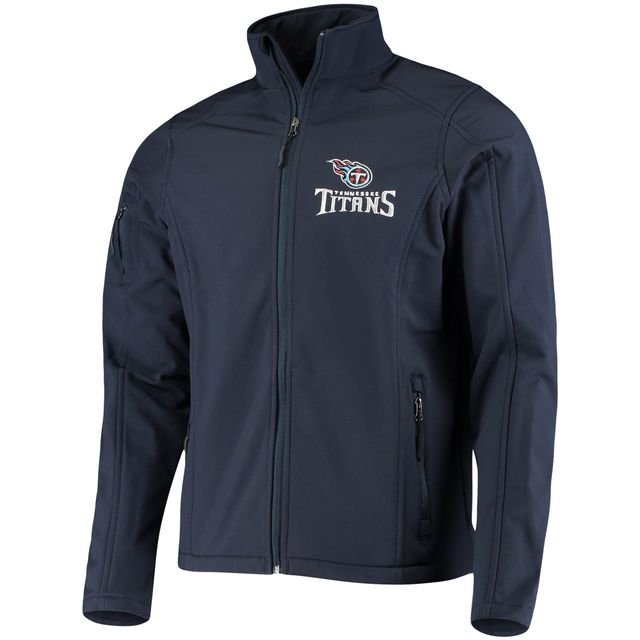 Dunbrooke Navy Tennessee Titans Sonoma Veste Softshell entièrement zippée pour homme