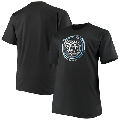 Tennessee Titans Fanatics Branded Big & Tall Color Pop T-Shirt - Black