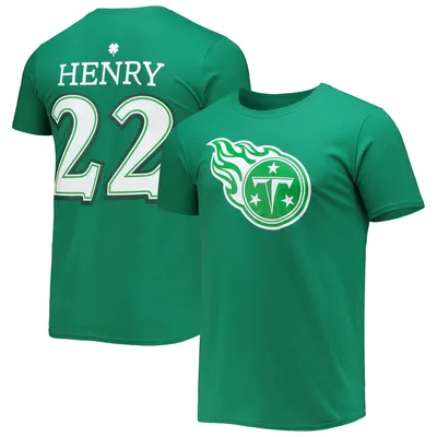 Men's Nike Derrick Henry Navy Tennessee Titans Name & Number T