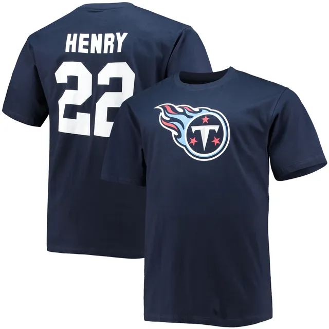 Nike Men's Nike AJ Brown Navy Tennessee Titans Player Name & Number T-Shirt