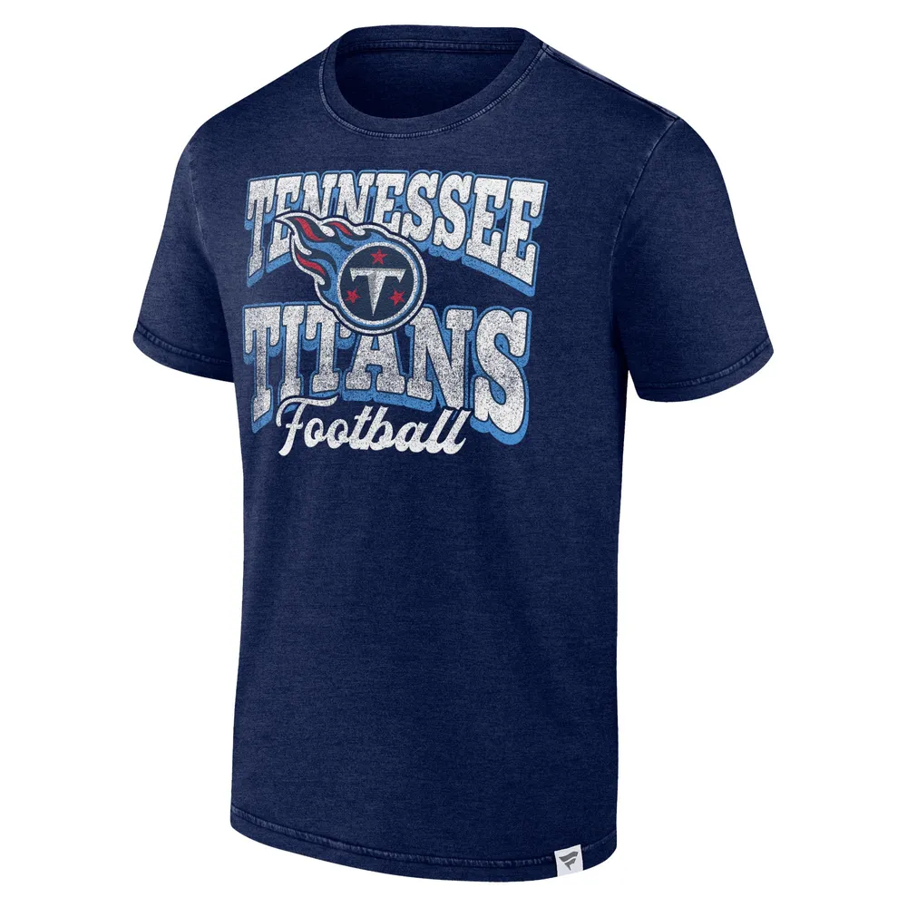 Men's Fanatics Branded Heather Navy Tennessee Titans Force Out T-Shirt