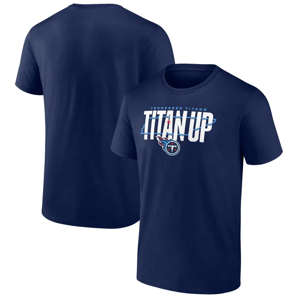 Lids Tennessee Titans Fanatics Branded Hometown Collection Prime Time T- Shirt - Navy