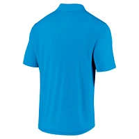 Polo bleu clair avec logo de l'équipe des Titans du Tennessee Fanatics pour hommes