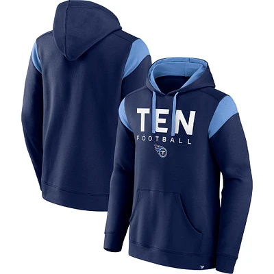 Sweat à capuche Fanatics Navy Tennessee Titans Call The Shot pour hommes