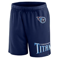 Men's Fanatics Navy Tennessee Titans Clincher - Shorts