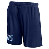 Men's Fanatics Navy Tennessee Titans Clincher - Shorts