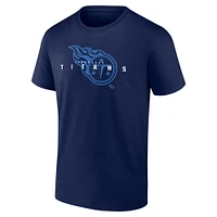 Men's Fanatics Navy Tennessee Titans Coordinate T-Shirt