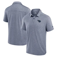 Polo technique Fanatics bleu marine pour homme des Titans du Tennessee