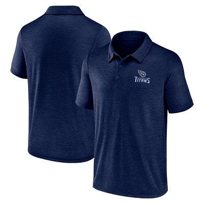 Polo bleu marine pour homme Fanatics Tennessee Titans Making Waves