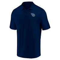 Men's Fanatics Navy Tennessee Titans Team Logo Polo