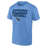 Pack combiné de t-shirts Fanatics Tennessee Titans Serve pour hommes