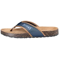 Men's FOCO Tennessee Titans Cork Flip Flops