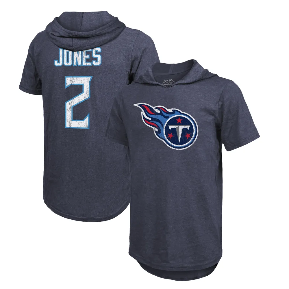 Majestic Threads Men's Julio Jones Navy Tennessee Titans Player