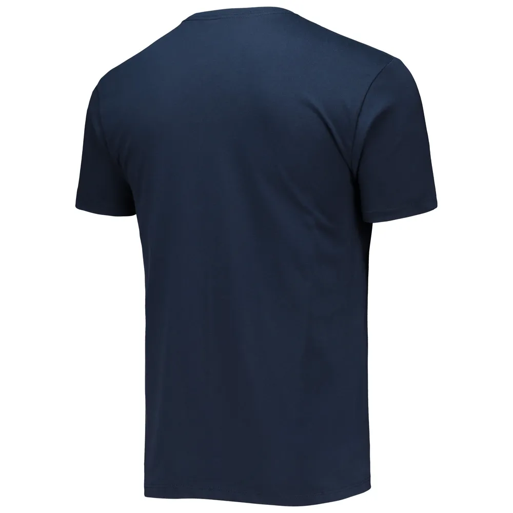 T-shirt incliné pour hommes Junk Food Navy Tennessee Titans