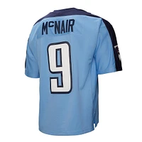 Maillot réplique bleu clair pour homme Mitchell & Ness Steve McNair Tennessee Titans 2003 Legacy