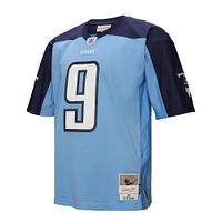 Maillot réplique bleu clair pour homme Mitchell & Ness Steve McNair Tennessee Titans 2003 Legacy