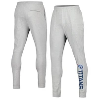 Men's MSX by Michael Strahan Gray Tennessee Titans Lounge Jogger Pants