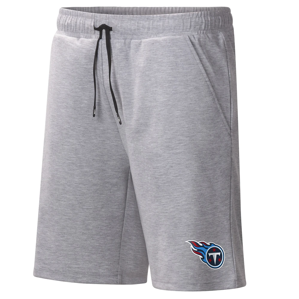 MSX by Michael Strahan Heather Grey Tennessee Titans Short d'entraînement pour homme