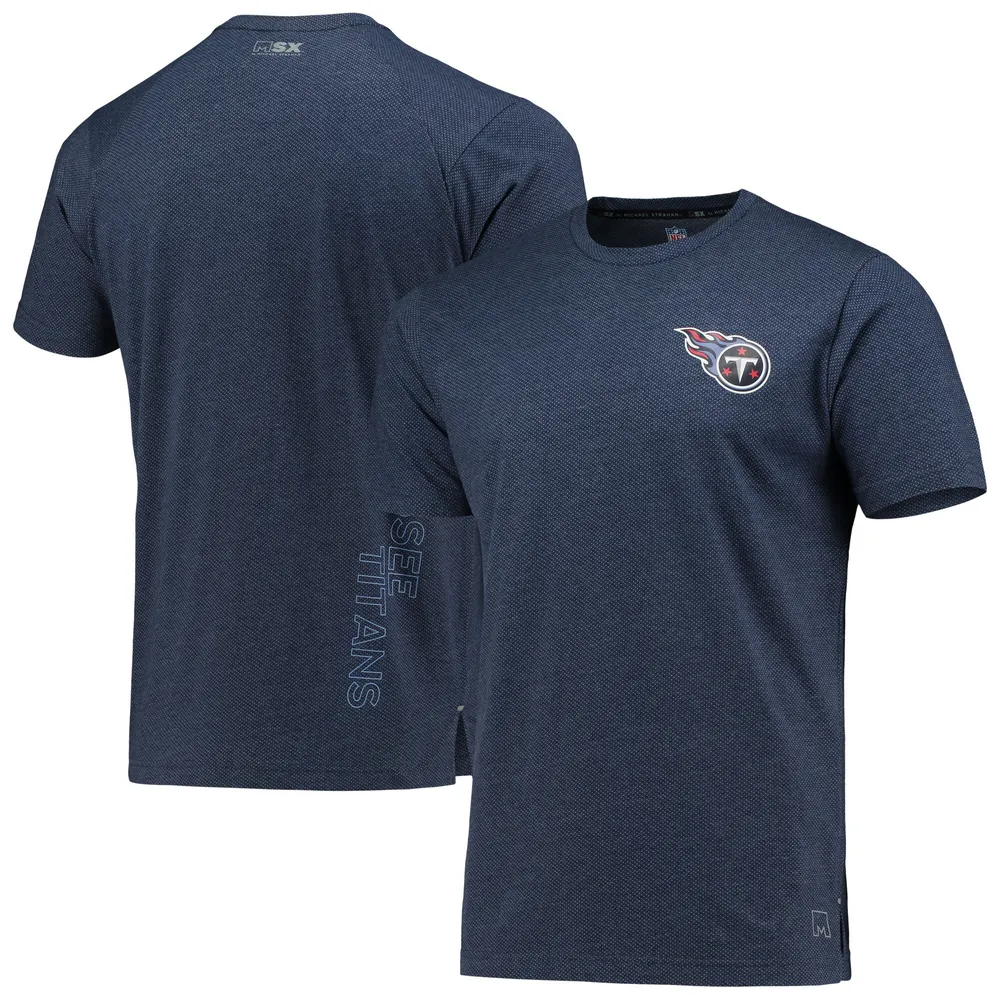 Tennessee Titans MSX by Michael Strahan Camo Long Sleeve T-Shirt - Navy