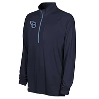 OST TITAN NAVY NFL 23 1/4" " PULL À COL MONTANT ZIP JACMENQZP