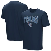 T-shirt adaptatif bleu marine pour hommes des Tennessee Titans Home Team