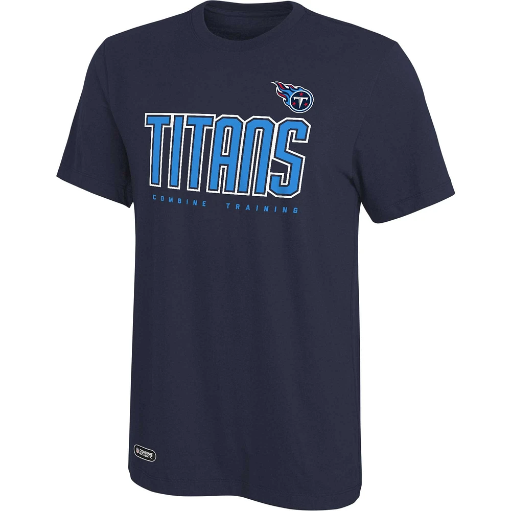 T-shirt homme bleu marine Tennessee Titans Prime Time