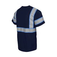 Men's Navy Tennessee Titans Safety Heavyweight T-Shirt