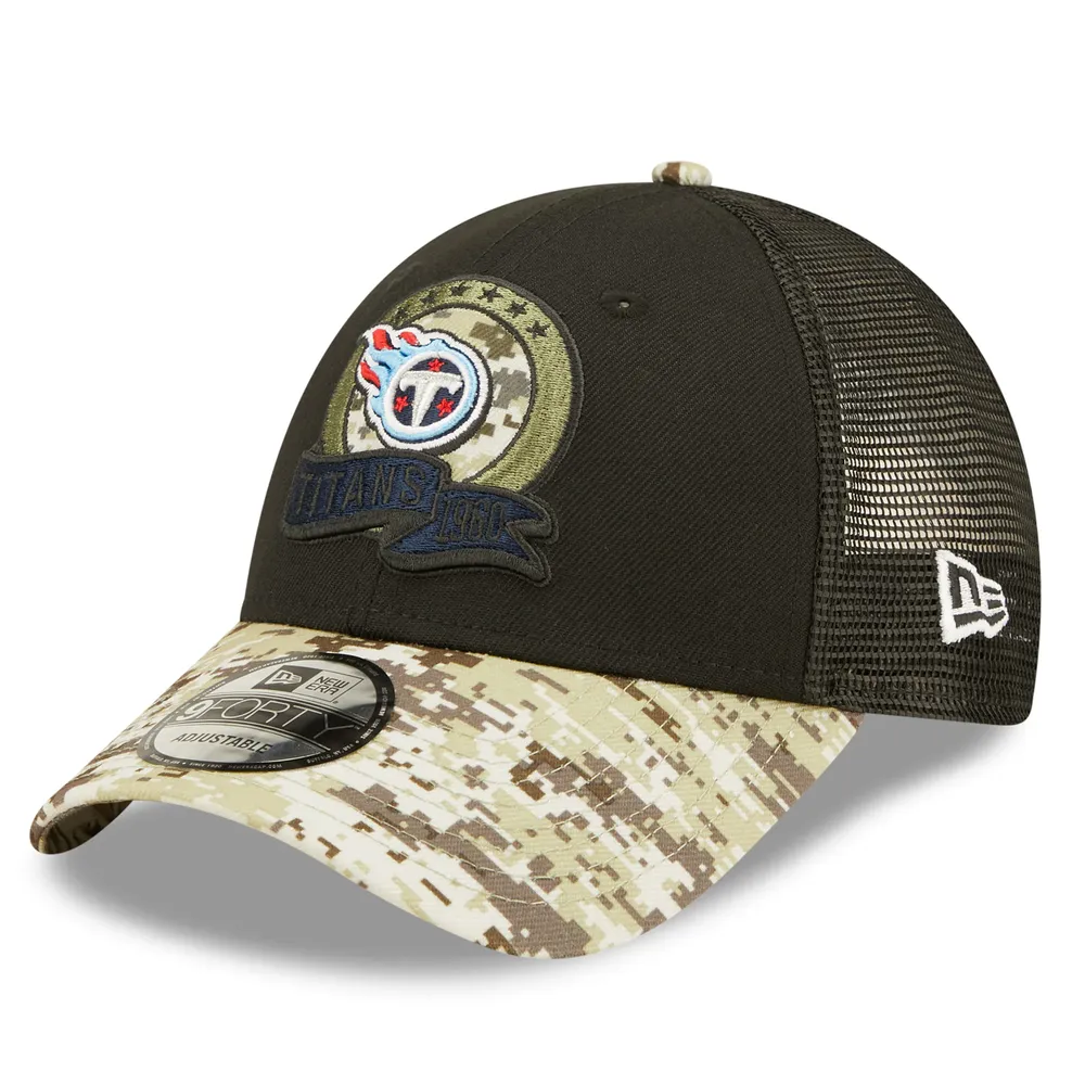 New Era Tennessee Titans Salute to Service Camo 9FORTY Snapback