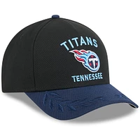 Men's New Era /Navy Tennessee Titans 2025 NFL Draft 9FORTY A-Frame M-Crown Adjustable Hat