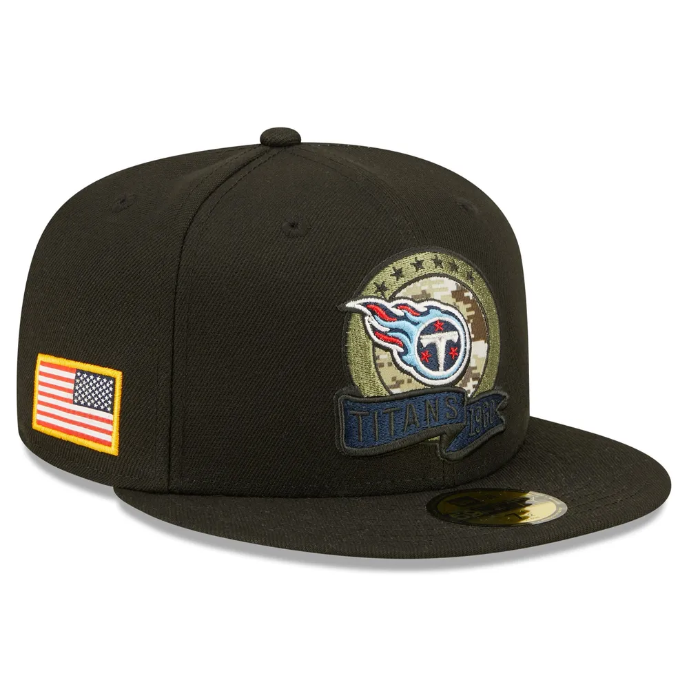 Lids Tennessee Titans New Era 2022 Salute To Service 59FIFTY Fitted Hat -  Black