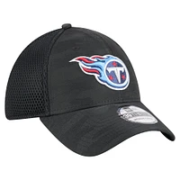 Men's New Era Black Tennessee Titans Active Camo 39THIRTY Flex Hat