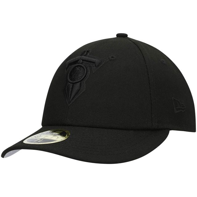 Casquette ajustée 59FIFTY II New Era Tennessee Titans noir sur pour homme