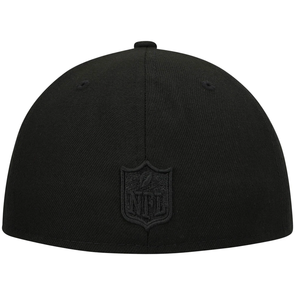 Casquette ajustée 59FIFTY II New Era Tennessee Titans noir sur pour homme