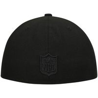 Men's New Era Black Tennessee Titans on Low Profile 59FIFTY II Fitted Hat