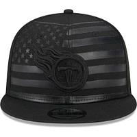 Casquette Snapback 9FIFTY Independent des Tennessee Titans New Era pour homme, noire