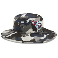 Men's New Era Camo Tennessee Titans 2022 NFL Training Camp - Official Panama Bucket Hat