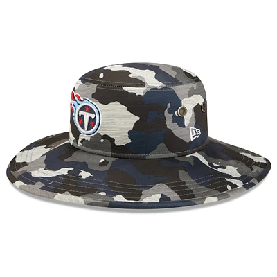 Men's New Era Camo Tennessee Titans 2022 NFL Training Camp - Official Panama Bucket Hat