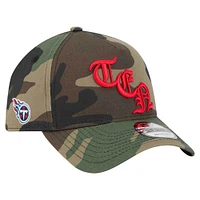 Casquette ajustable A-Frame 9FORTY Mystic Camo Tennessee Titans de New Era pour homme