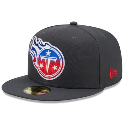 Tennessee Titans New Era Color Dim 59FIFTY Fitted Hat - Graphite
