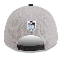 Men's New Era  Gray/Black Tennessee Titans 2023 Sideline 9FORTY Adjustable Hat