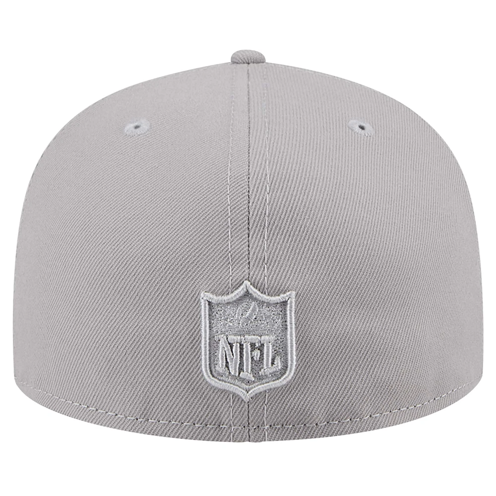 Casquette ajustée 59FIFTY gris Tennessee Titans Color Pack pour hommes New Era