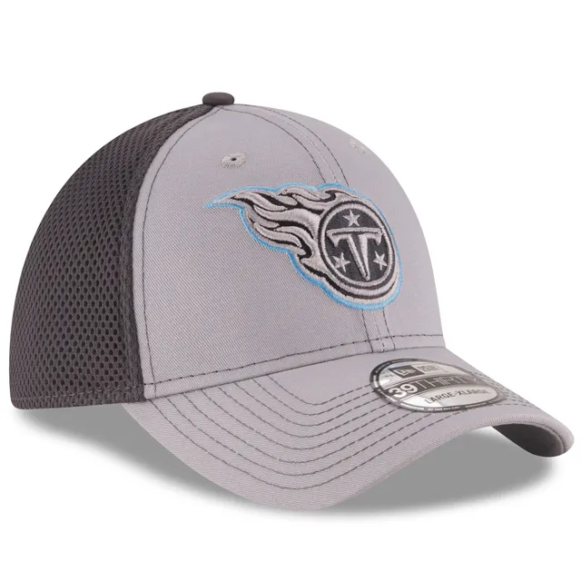 Men's New Era Gray Tennessee Titans Speed 39THIRTY Flex Hat