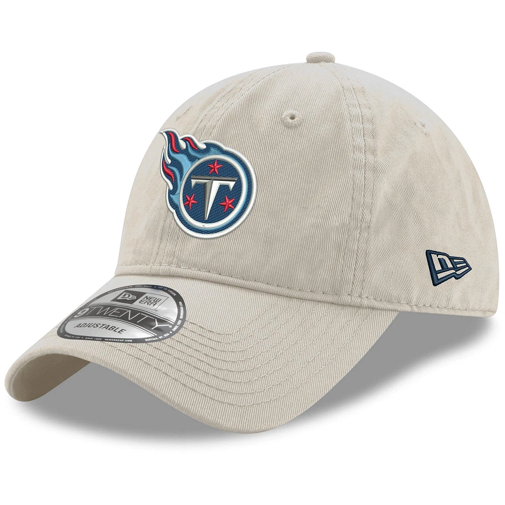 Casquette réglable New Era Tennessee Titans Playmaker 9TWENTY pour homme