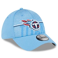 Men's New Era  Light Blue Tennessee Titans 2023 NFL Training Camp 39THIRTY Flex Hat