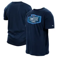 Men's New Era Navy Tennessee Titans State Long Sleeve T-Shirt