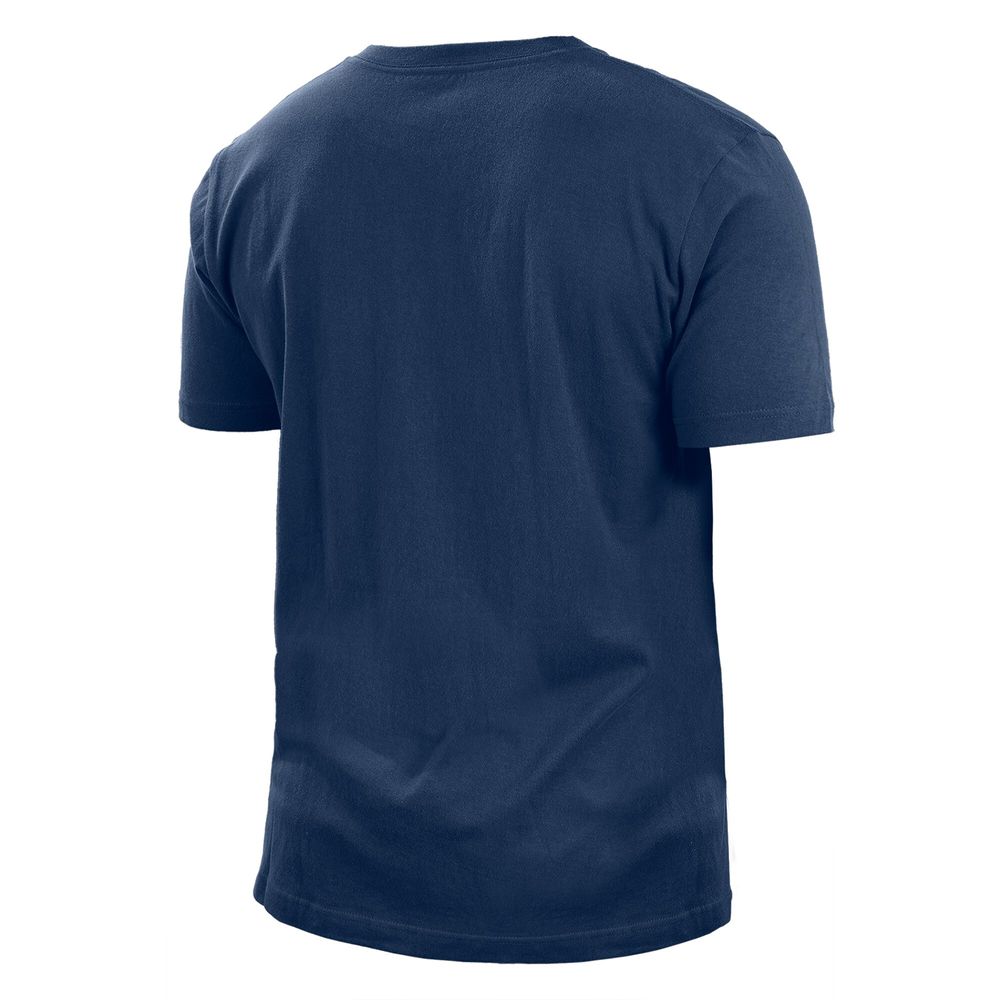 Men's New Era Navy Tennessee Titans 2022 Sideline Ink Dye T-Shirt