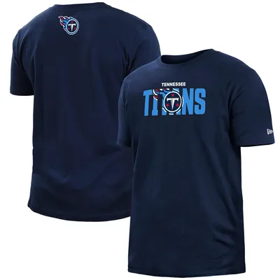 T-shirt pour homme New Era bleu marine Tennessee Titans 2023 NFL Draft