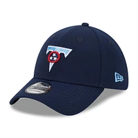 Casquette flex 39THIRTY pour homme Tennessee Titans City Originals New Era bleu marine