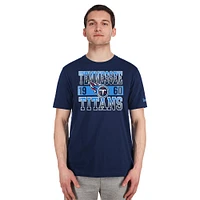 T-shirt bleu marine Tennessee Titans City Team pour homme de New Era